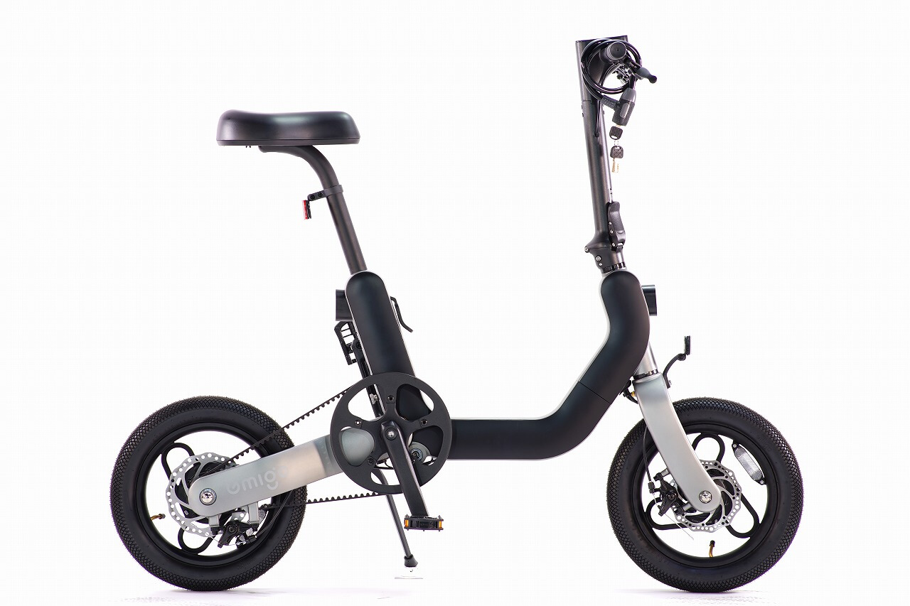 日本初登場となる折りたたみ電動アシスト自転車「Gmigo One」を