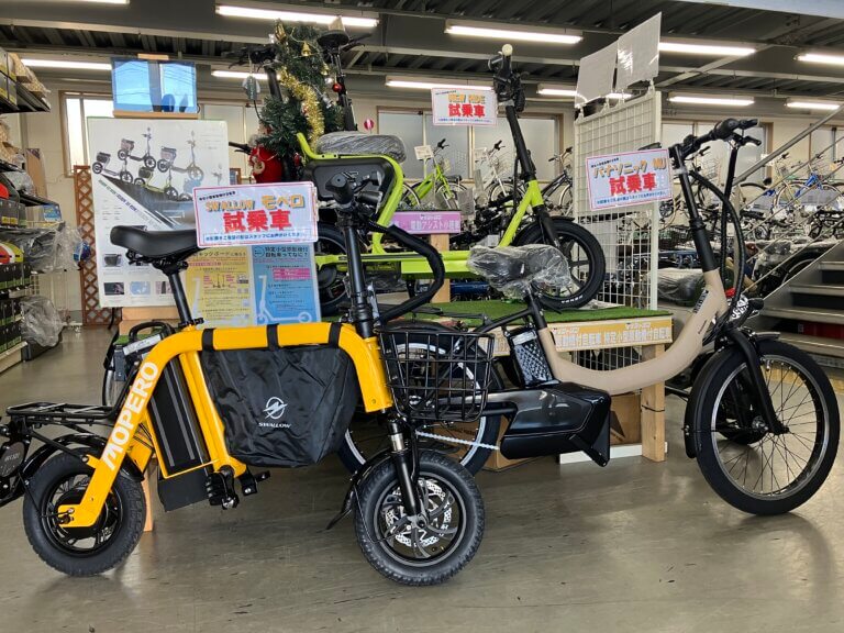 【お知らせ】特定小型原付の試乗車のご用意できました。