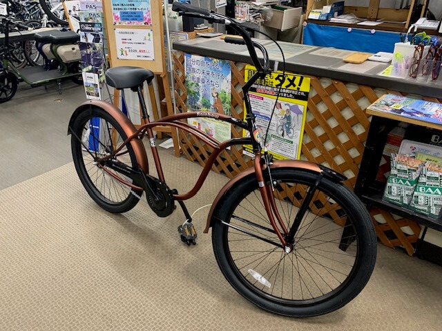 本格派ビーチクルーザー入荷！