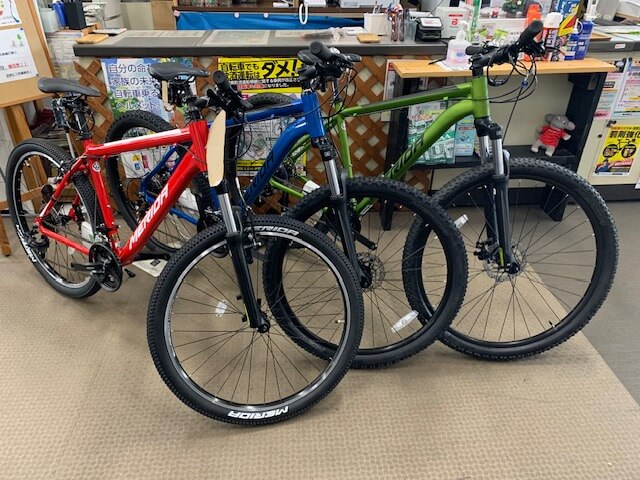 初売り大特価！MERIDAマウンテンバイク！