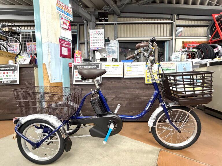 電動三輪車　ビビライフ展示中！