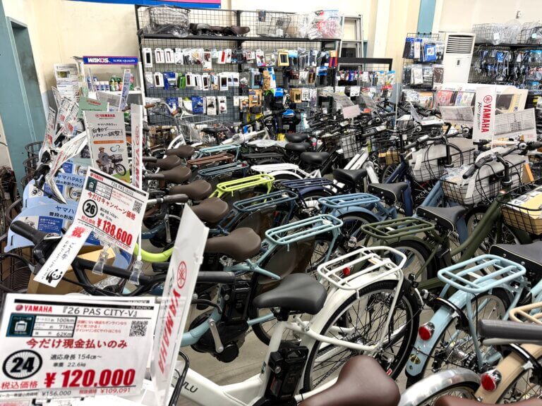 【通学・通勤】まだまだ電動自転車豊富に展示中！🔥