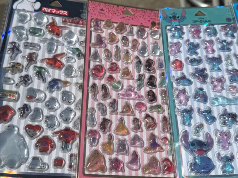 ディズニー 立体 シール　バイシクルステッカー入荷しました！！🏰