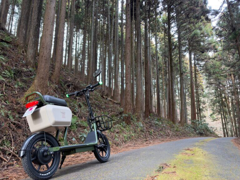 特定小型原付「NEW RIDE」で軽く散歩してみた