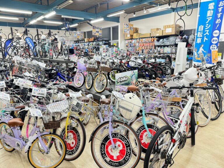 【GW】子供車過去最高に多種多様な自転車を展示中！