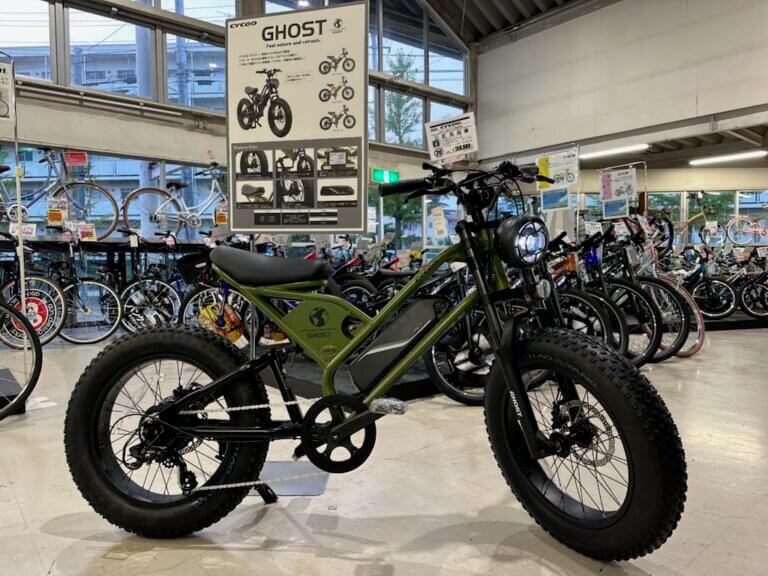 電動自転車　FATBIKEが登場