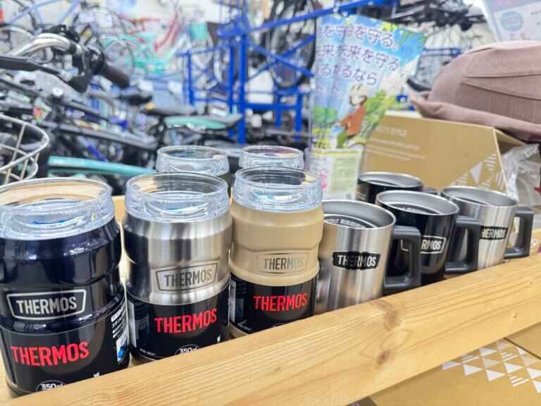 【キャンプ】サーモス 保冷缶ホルダー/断熱マグカップいかがでしょうか(^▽^)/