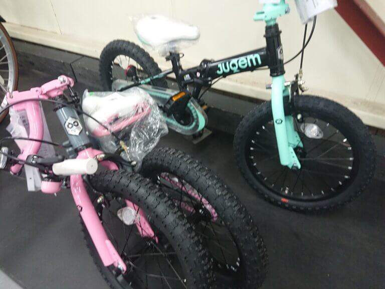 16インチアルミ折りたたみ幼児自転車